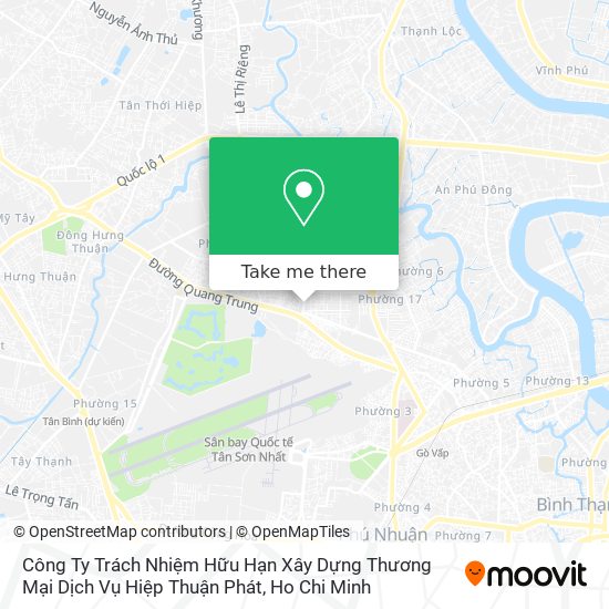 Công Ty Trách Nhiệm Hữu Hạn Xây Dựng Thương Mại Dịch Vụ Hiệp Thuận Phát map