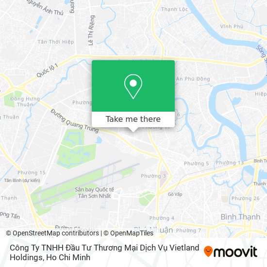 Công Ty TNHH Đầu Tư Thương Mại Dịch Vụ Vietland Holdings map