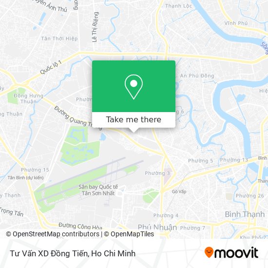 Tư Vấn XD Đồng Tiến map