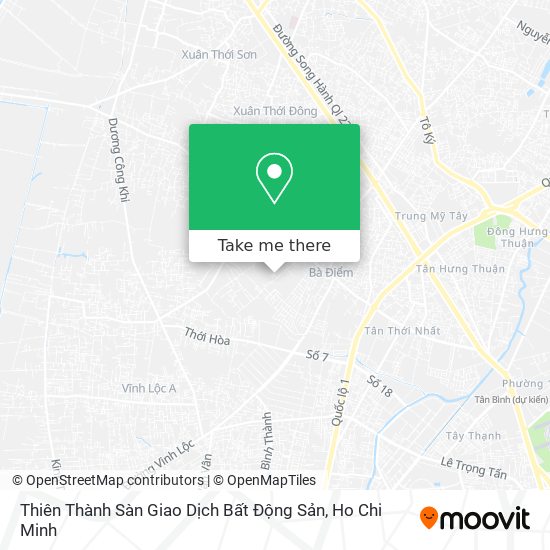 Thiên Thành Sàn Giao Dịch Bất Động Sản map