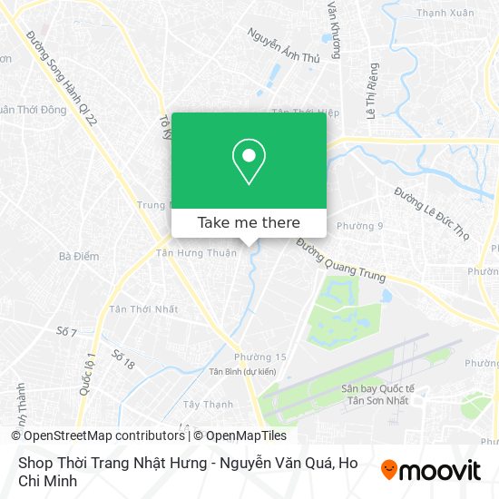 Shop Thời Trang Nhật Hưng - Nguyễn Văn Quá map