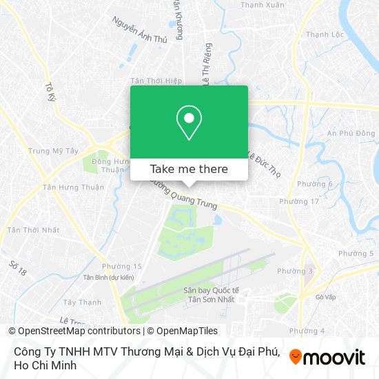 Công Ty TNHH MTV Thương Mại & Dịch Vụ Đại Phú map