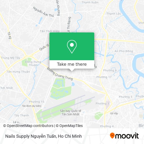 Nails Supply Nguyễn Tuấn map