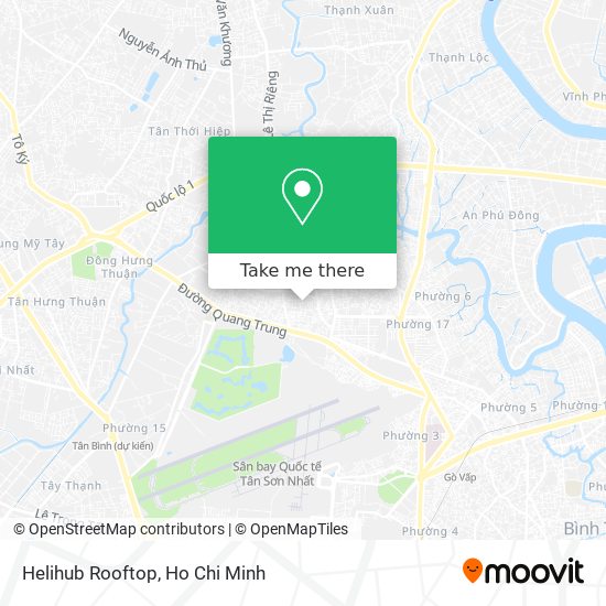 Helihub Rooftop map