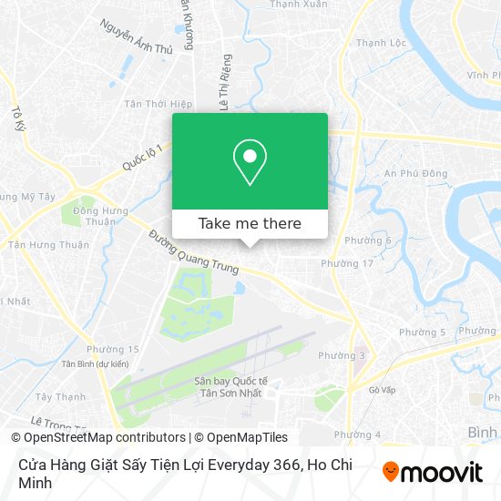 Cửa Hàng Giặt Sấy Tiện Lợi Everyday 366 map