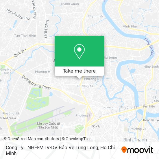 Công Ty TNHH-MTV-DV Bảo Vệ Tùng Long map