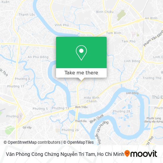 Văn Phòng Công Chứng Nguyễn Trí Tam map