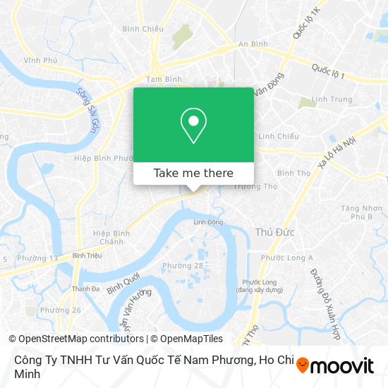 Công Ty TNHH Tư Vấn Quốc Tế Nam Phương map