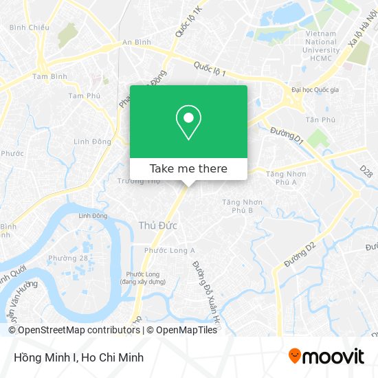 Hồng Minh I map
