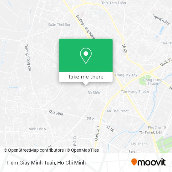 Tiệm Giày Minh Tuấn map