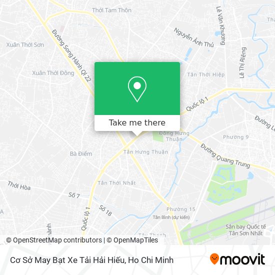 Cơ Sở May Bạt Xe Tải Hải Hiếu map