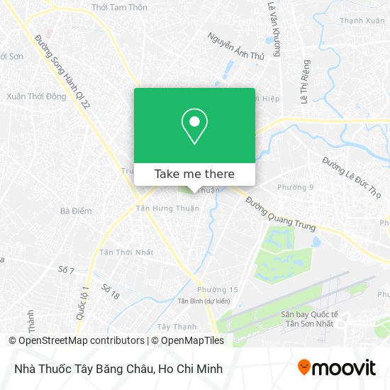 Nhà Thuốc Tây Băng Châu map