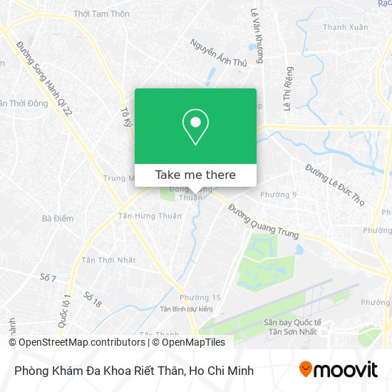 Phòng Khám Đa Khoa Riết Thân map