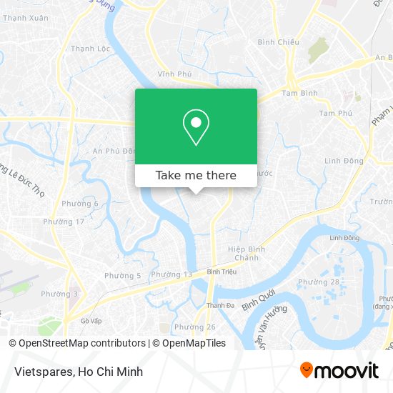 Vietspares map