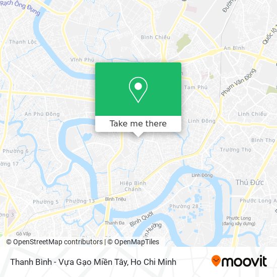 Thanh Bình - Vựa Gạo Miền Tây map