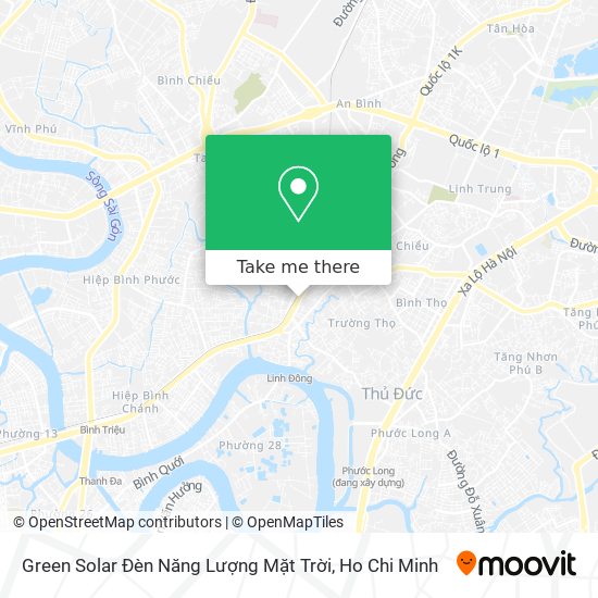 Green Solar Đèn Năng Lượng Mặt Trời map