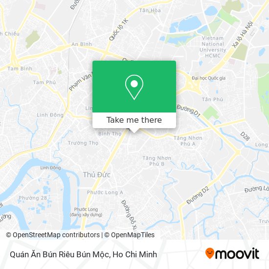 Quán Ăn Bún Riêu Bún Mộc map