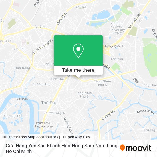 Cửa Hàng Yến Sào Khánh Hòa-Hồng Sâm Nam Long map