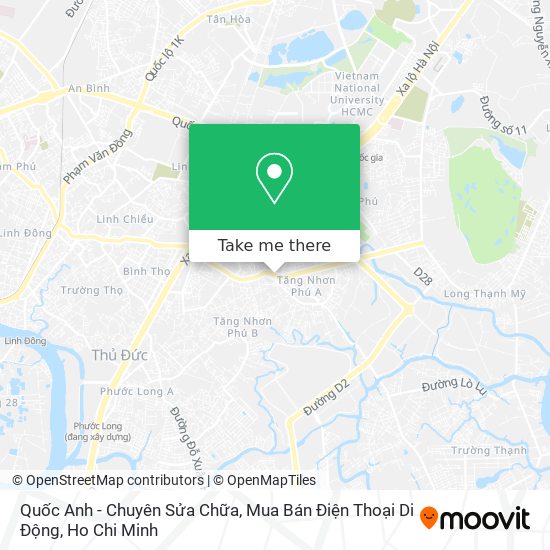 Quốc Anh - Chuyên Sửa Chữa, Mua Bán Điện Thoại Di Động map