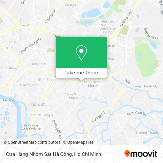 Cửa Hàng Nhôm Sắt Hà Công map