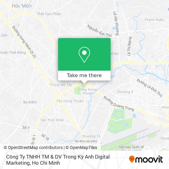 Công Ty TNHH TM & DV Trong Kỳ Anh Digital Marketing map