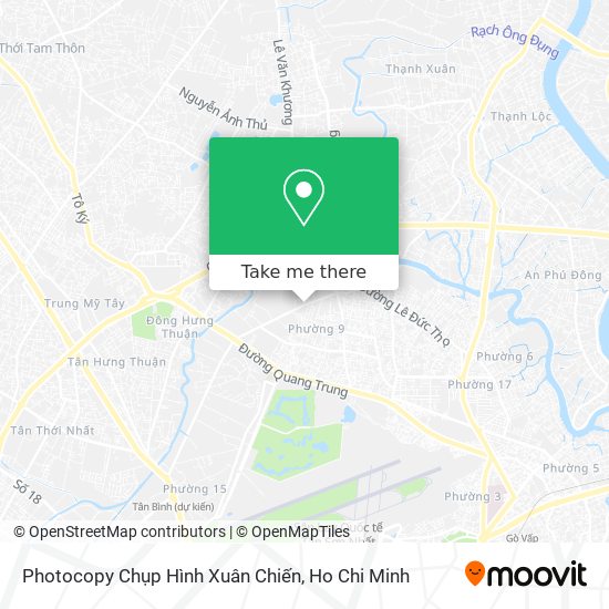 Photocopy Chụp Hình Xuân Chiến map