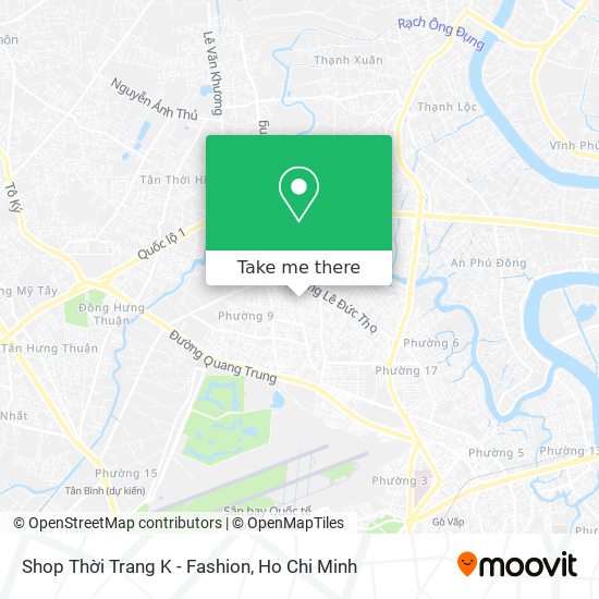 Shop Thời Trang K - Fashion map