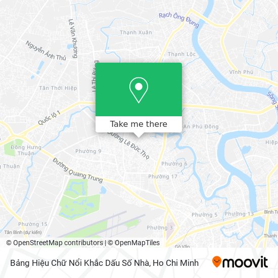 Bảng Hiệu Chữ Nổi Khắc Dấu Số Nhà map