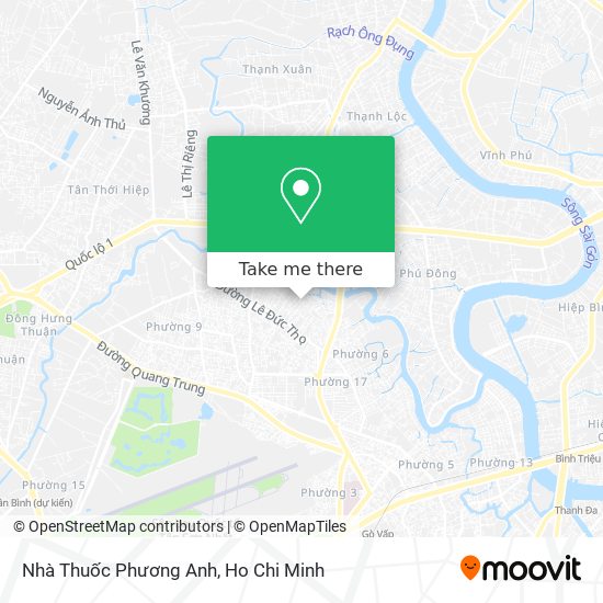 Nhà Thuốc Phương Anh map