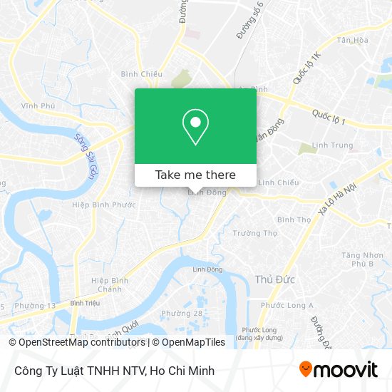 Công Ty Luật TNHH NTV map