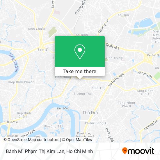 Bánh Mì Phạm Thị Kim Lan map