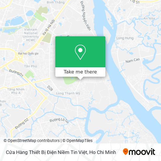 Cửa Hàng Thiết Bị Điện Niềm Tin Việt map