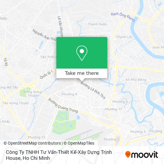 Công Ty TNHH Tư Vấn-Thiết Kế-Xây Dựng Trịnh House map
