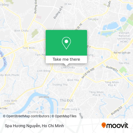 Spa Hương Nguyễn map