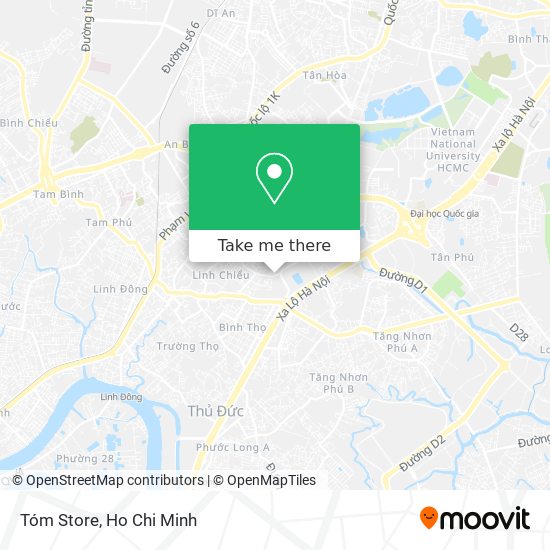 Tóm Store map