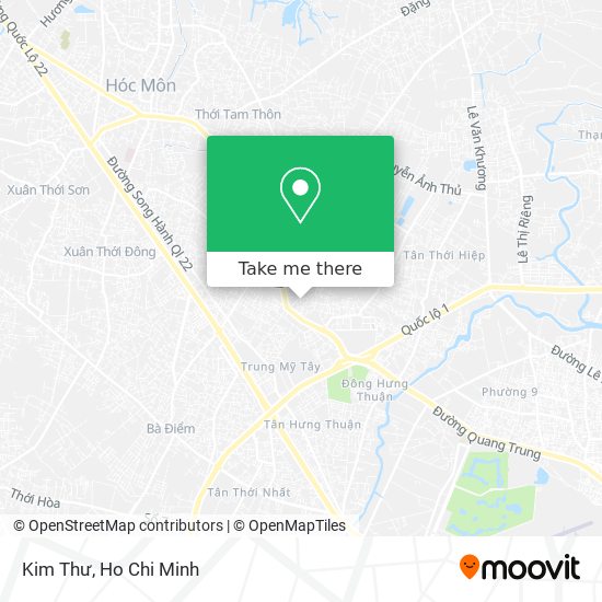 Kim Thư map