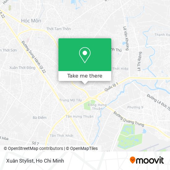 Xuân Stylist map