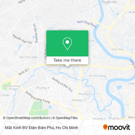 Mắt Kính BV Điện Biên Phủ map