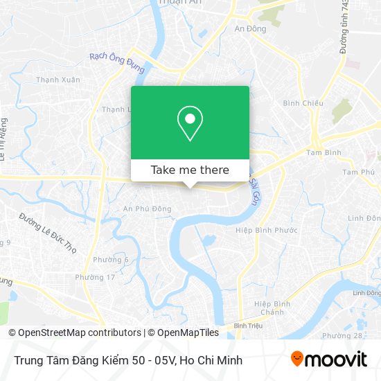 Trung Tâm Đăng Kiểm 50 - 05V map