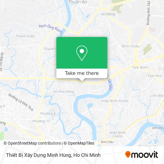 Thiết Bị Xây Dựng Minh Hùng map