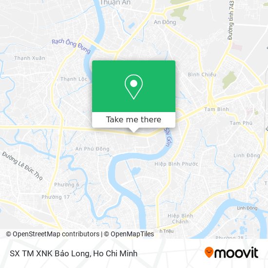 SX TM XNK Bảo Long map