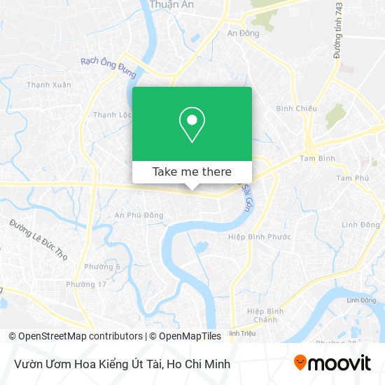 Vườn Ươm Hoa Kiểng Út Tài map