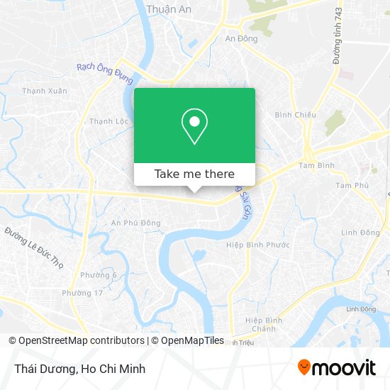 Thái Dương map