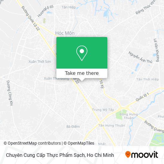 Chuyên Cung Cấp Thực Phẩm Sạch map