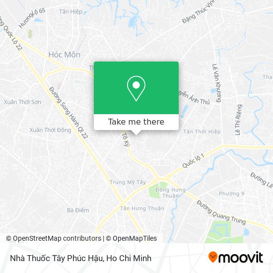 Nhà Thuốc Tây Phúc Hậu map