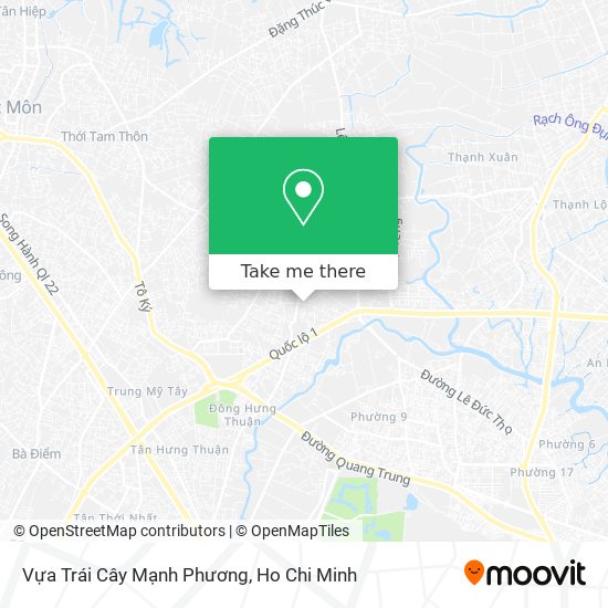 Vựa Trái Cây Mạnh Phương map
