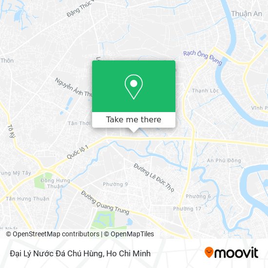 Đại Lý Nước Đá Chú Hùng map