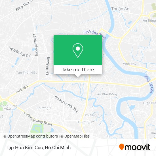 Tạp Hoá Kim Cúc map