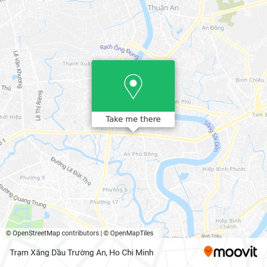 Trạm Xăng Dầu Trường An map