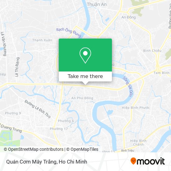 Quán Cơm Mây Trắng map